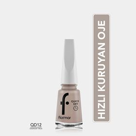 Flormar Quick Dry 012 Everyday Trick New Hızlı Kuruyan Yoğun Pigmentli Oje