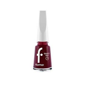 Flormar Quick Dry 022 Velvet Hızlı Kuruyan Yoğun Pigmentli Oje