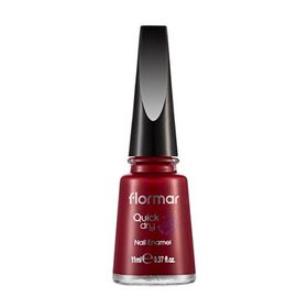 Flormar Quick Dry Nail Enamel QD06 Fiery Red Oje