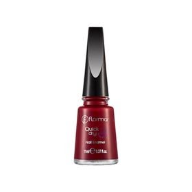 Flormar Quick Dry Nail Enamel QD06 Fiery Red Oje