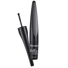 Flormar Roll'n Go Liner Black Siyah 1 ml Disk Uçlu Eyeliner