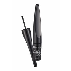 Flormar Roll'n Go Liner Black Siyah 1 ml Disk Uçlu Eyeliner