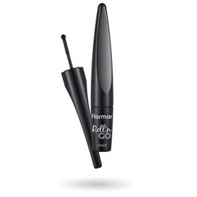 Flormar Roll'n Go Liner Black Siyah 1 ml Disk Uçlu Eyeliner