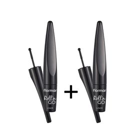 Flormar Roll'n Go Liner Black Siyah 1 ml Disk Uçlu Eyeliner