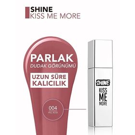 Flormar Shine Kiss Me More No: 04 Ekstra Kalıcı Likit Parlak Ruj