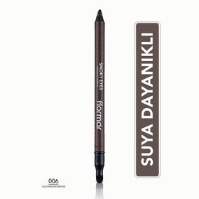 Flormar Smoky Eyes Suya Dayanıklı Işıltılı 006 Outstanding Bronze Göz Kalemi