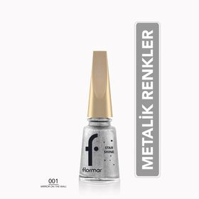 Flormar Star Shine Nail Enamel 001 Famous Oje