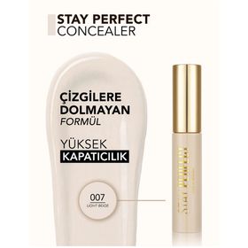 Flormar Stay Perfect No: 07 Light Beige Kapatıcı