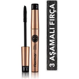 Flormar Triple Action Maskara Black 120 Maskara