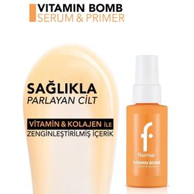 Flormar Vitamin Bomb Serum Makyaj Bazı