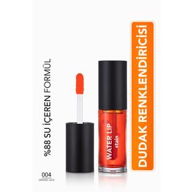 Flormar Water Lip Stain 004 Orange Juice Ruj