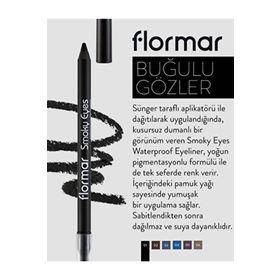 Flormar Waterproof 101 - Smoky Grey Göz Kalemi