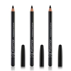 Flormar Waterproof Eyeliner 101 Black 3xGöz Kalemi