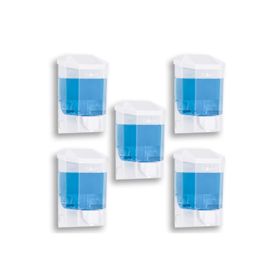 Flosoft 500 ml 5 Adet Sıvı Sabunluk Dezenfektan Aparatı