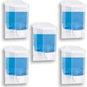 Flosoft 500 ml 5 Adet Sıvı Sabunluk Dezenfektan Aparatı
