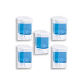 Flosoft 500 ml 5 Adet Sıvı Sabunluk Dezenfektan Aparatı