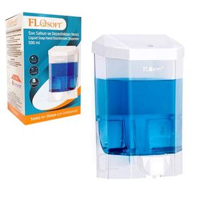 Flosoft 500 ml Sıvı Sabun ve Dezenfektan Verici