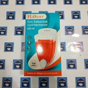 Flosoft Beyaz 650 ml Sıvı Sabun Dispenseri