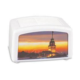 Flosoft F030 Beyaz Yatay Peçetelik