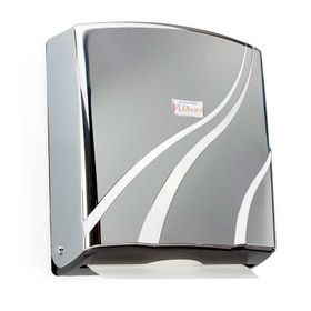 Flosoft F090 Z Katlamalı 300lük Krom Kağıt Havluluk