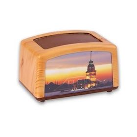 Flosoft F262 Ahşap Desenli Yatay Peçetelik