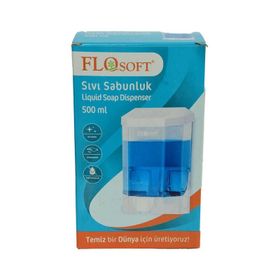 Flosoft Şeffaf Renk 500 ml Sıvı Sabunluk ve Şampuan Makinası