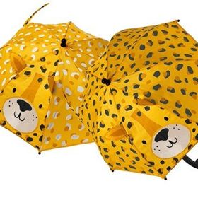 Floss and Rock Leopard 3D Renk Değiştiren Şemsiye