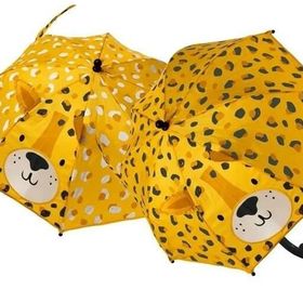 Floss and Rock Leopard 3D Renk Değiştiren Şemsiye