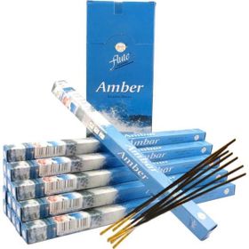 Flute 20 Adet Çubuk Amber Tütsü (6 adet)