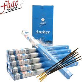 Flute 20 Adet Çubuk Amber Tütsü (6 adet)