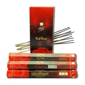 Flute 20 Adet Çubuk Kırmızı Gül Tütsü (6 adet)