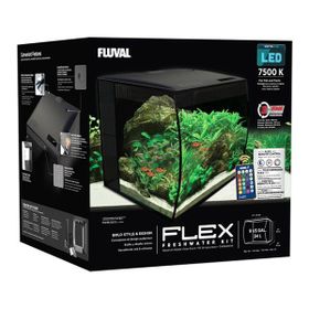 Fluval 34 L Siyah Flex Akvaryum