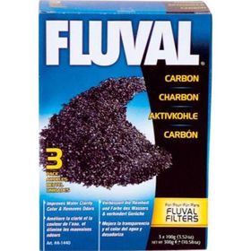Fluval Aktif Karbon 300 gr Akvaryum Dış Filtre Malzemesi