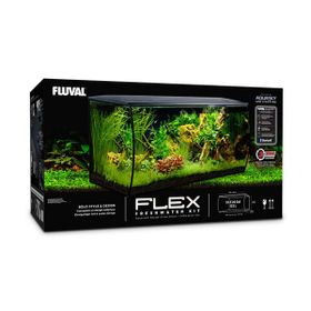 Fluval Flex 123 lt Siyah Akvaryum