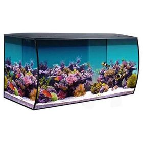 Fluval Flex 123 lt Siyah Deniz Akvaryumu