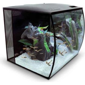 Fluval Flex Siyah 57 lt 41x39x39 cm Akvaryum