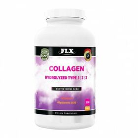 Flx Collagen Hydrolyzed Tip 1-2-3 Hyaluronic Acid 300 Tablet