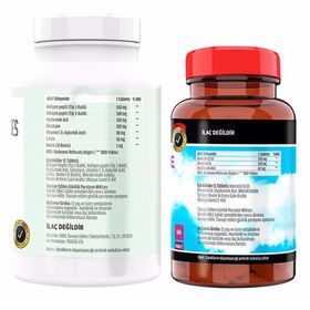 Flx Collagen Peptides Type 1-3 Fish Collagen 90 Tablet + Coenzyme Q-10 200 mg 60 Tablet