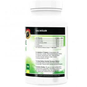 Flx Glucosamine Chondroitin MSM Hyaluronic Acid 180 Tablet