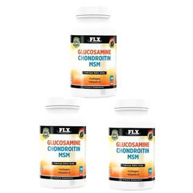 Flx Glucosamine Chondroitin MSM Vitamin D 180 Tablet