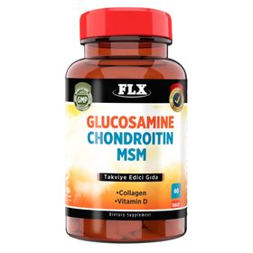 Flx Glucosamine Chondroitin MSM Vitamin D 60 Tablet
