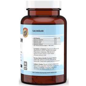 Flx Magnesium 400 mg Bisglycinate Taurate 90 Tablet