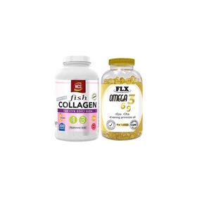 Flx Omega 3-6-9 90 Tablet Balık Yağı + Ncs Fish Collagen Tip 1-3 300 Tablet