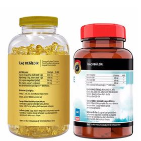 Flx Omega 3 90 Kapsül Balık Yağı + Coenzyme Q-10 100 mg 60 Tablet