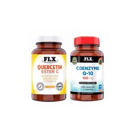 Flx Quercetin Ester C 60 Tablet + Coenzyme Q-10 100 mg 60 Tablet