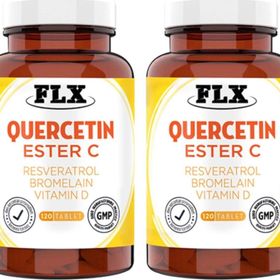 Flx Quercetin Ester C Resveratrol Bromelain 120 Tablet