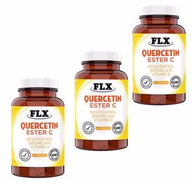 Flx Quercetin Ester C Resveratrol Bromelain 60 Tablet