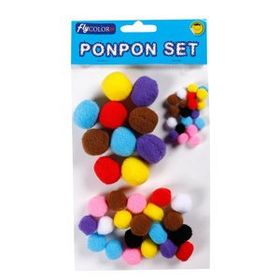 Fly 50'li Karışık Pon Pon