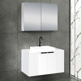 Fly Chester 80 cm MDF Banyo Dolabı
