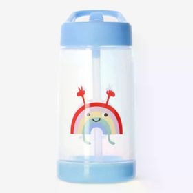 Flying Tiger Copenhagen Gökkuşağı Desenli 420 ml Mavi Matara